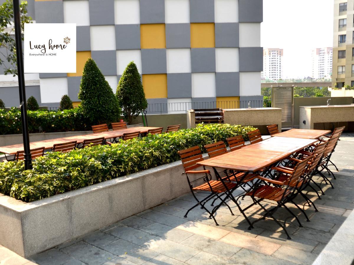 Lucyhome Masteri Thao Dien Apartment Ho-Chi-Minh-Stadt Exterior foto